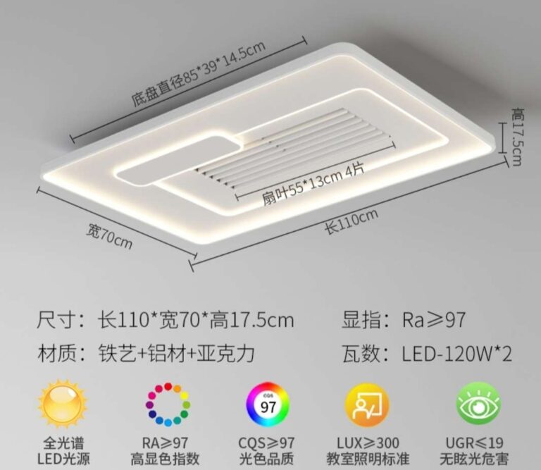 高端風扇燈