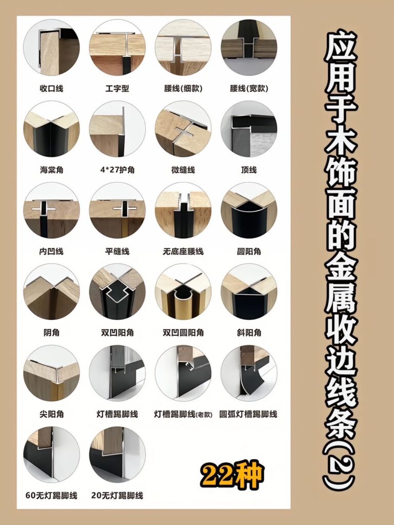 極窄C型陽角收邊條：圖片 4