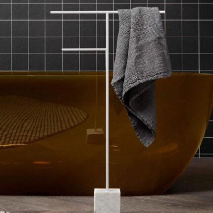 移動浴巾毛巾架