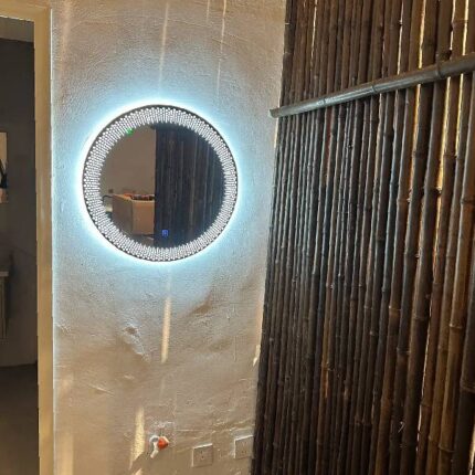 智能不帶框圓鏡