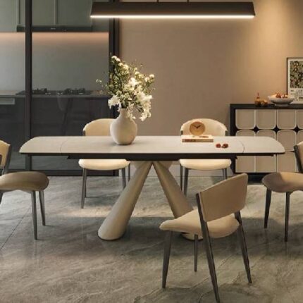 意式復合岩板桌