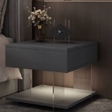 亞克力輕奢床頭櫃